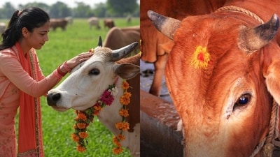 Mattu Pongal 2025 is being celebrated today, January 15 (Photos: X/smrititnfc, SatsangTweets) Mattu Pongal 2025 is being celebrated today, January 15 (Photos: X/smrititnfc, SatsangTweets)