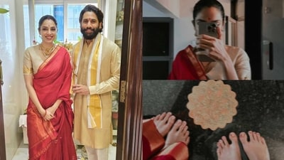 Sobhita Dhulipala and Naga Chaitanya's first Pongal as husband and wife Sobhita Dhulipala and Naga Chaitanya's first Pongal as husband and wife