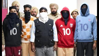 The accused after being arrested on Wednesday. (HT Photo)