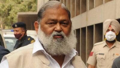 The statement by Haryana energy minister Anil Vij comes a day after an FIR, naming Badoli and singer Jai Bhagwan alias Rocky Mittal, under charges of gangrape and criminal intimidation at Himachal Pradesh’s Solan district, surfaced. (HT File)
