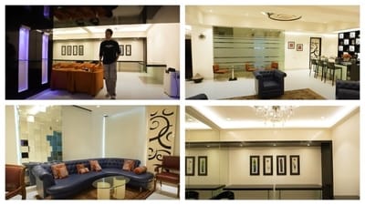 Tusshar Kapoor shares his Juhu house with son Laksshya Kapoor. (Pictures courtesy: YouTube/ Curly Tales) Tusshar Kapoor shares his Juhu house with son Laksshya Kapoor. (Pictures courtesy: YouTube/ Curly Tales)