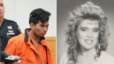 Expert explains why no one helped as Debrina Kawam (R) burned to death after being set on fire by Sebastian Zapeta-Calil (L)  (AP Photo/Seth Wenig, Passaic Valley Regional High School)