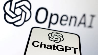 OpenAI and ChatGPT logos are seen in this illustration taken (REUTERS)