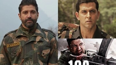 Farhan Akhtar directed Lakshya, and will star in 120 Bahadur next.
