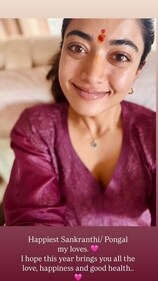 Actor Rashmika Mandanna