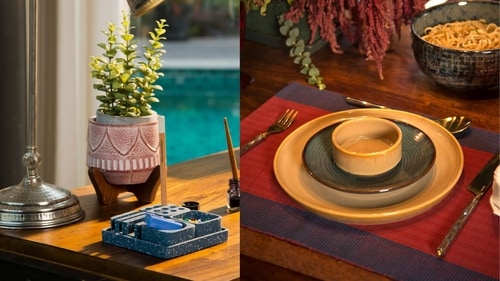 Layer these tables with hand-painted ceramics and artisanal decor pieces to create cozy and inviting spaces. Layer these tables with hand-painted ceramics and artisanal decor pieces to create cozy and inviting spaces.