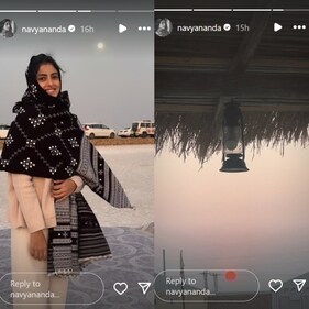 Navya also shared a few pictures of herself. Navya also shared a few pictures of herself.