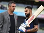 Kevin Pietersen with Virat Kohli