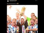FIFA took part in the ‘tap, hold and load in 4k’ viral trend. FIFA took part in the ‘tap, hold and load in 4k’ viral trend.