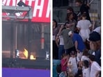 Fire breaks out during BBL game Fire breaks out during BBL game