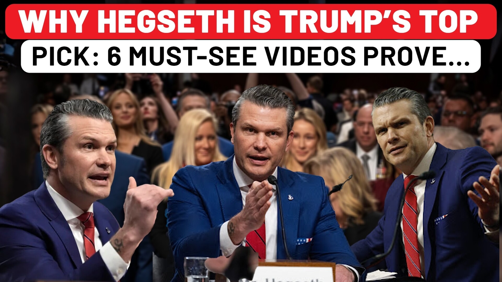 Trump Nominee Pete Hegseth Grilled by Senators In High-Stakes Hearing ...
