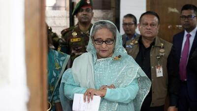 Bangladesh’s latest demand for Sheikh Hasina’s extradition has illustrated how the country’s political crisis has cemented itself as one of the most pressing quandaries in the complex tapestry of India’s neighbourhood policy (AP) Bangladesh’s latest demand for Sheikh Hasina’s extradition has illustrated how the country’s political crisis has cemented itself as one of the most pressing quandaries in the complex tapestry of India’s neighbourhood policy (AP)