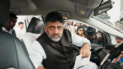 DK Shivakumar is regarded as a key strategist for the Congress in Karnataka. His leadership in the recent state elections helped the party secure a decisive victory. (PTI) DK Shivakumar is regarded as a key strategist for the Congress in Karnataka. His leadership in the recent state elections helped the party secure a decisive victory. (PTI)