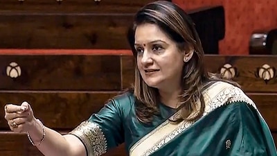 Shiv Sena (UBT) MP Priyanka Chaturvedi (PTI file) Shiv Sena (UBT) MP Priyanka Chaturvedi (PTI file)
