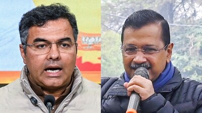 BJP's Parvesh Verma and Arvind Kejriwal BJP's Parvesh Verma and Arvind Kejriwal