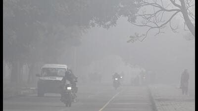 Relief unlikely until next week as foggy conditions are expected to continue till then in Chandigarh, says IMD. (Ravi Kumar/HT)