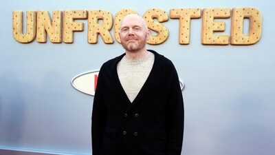 FILE - Bill Burr, a cast member in "Unfrosted," poses at the premiere of the Netflix film at the Egyptian Theatre, April 30, 2024, in Los Angeles. (AP Photo/Chris Pizzello, File) (Chris Pizzello/Invision/AP) FILE - Bill Burr, a cast member in "Unfrosted," poses at the premiere of the Netflix film at the Egyptian Theatre, April 30, 2024, in Los Angeles. (AP Photo/Chris Pizzello, File) (Chris Pizzello/Invision/AP)