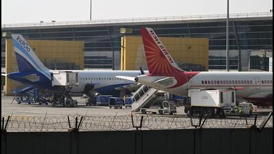The IGI Airport is the world’s 10th busiest. (Bloomberg)