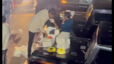 The event gained widespread attention after a video of the disruption went viral on social media. (Sourced)