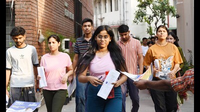The seven-member high-level committee was set up by the Union government last year after uproar over the botched NEET-UG examination process that saw spiralling allegations of question paper leaks, inflated marking, and arbitrary allowance of grace marks. (HT PHOTO) The seven-member high-level committee was set up by the Union government last year after uproar over the botched NEET-UG examination process that saw spiralling allegations of question paper leaks, inflated marking, and arbitrary allowance of grace marks. (HT PHOTO)