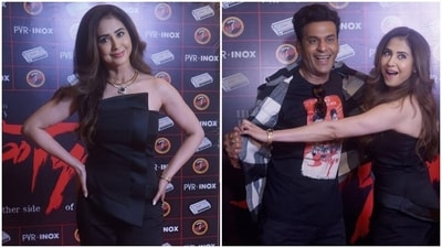 Urmila Matondkar and Manoj Bajpayee attend Satya screening. Urmila Matondkar and Manoj Bajpayee attend Satya screening.