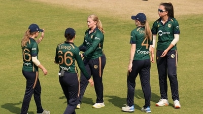 Ireland players during the 3rd ODI against India (@cricketireland/X) Ireland players during the 3rd ODI against India (@cricketireland/X)