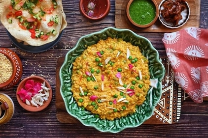 Balae Khichdi is made with black chana and buttermilk. (Pinterest) Balae Khichdi is made with black chana and buttermilk. (Pinterest)