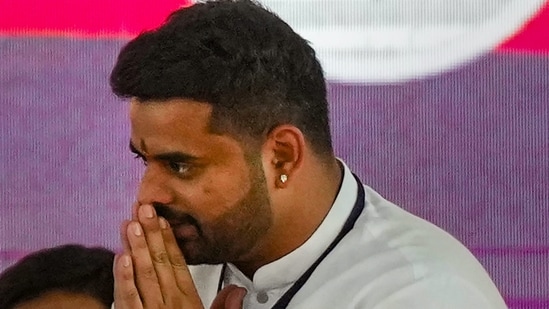 JD(S) MP Prajwal Revanna (PTI/File)