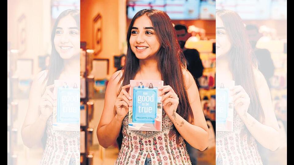 Critics say the main characters of Prajakta Koli’s book and the show Mismatched seem similar. (INSTAGRAM/@MOSTLYSANE)