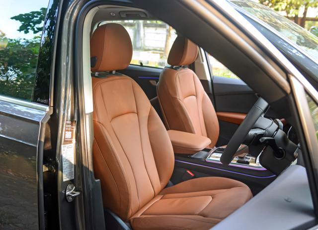 The cabin continues to prioritise comfort. The front seats are plush and supportive. The cabin continues to prioritise comfort. The front seats are plush and supportive.