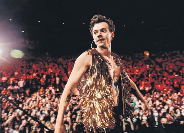 Male artists such as Harry Styles aren’t pulled up for provocative performances. (INSTAGRAM/@HARRYSTYLES) Male artists such as Harry Styles aren’t pulled up for provocative performances. (INSTAGRAM/@HARRYSTYLES)