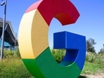 (FILES) A giant Google logo is seen at Google�s Bay View campus in Mountain View, California on August 13, 2024. Google on December 11, 2024, announced the launch of Gemini 2.0, its most advanced artificial intelligence model to date, as the world's tech giants race to take the lead in the fast developing technology. (Photo by Josh Edelson / AFP)