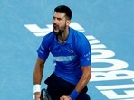 A fired-up Novak Djokovic powered into the last 16 of the Australian Open on Friday REUTERS/Kim Kyung-Hoon