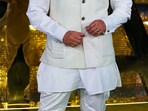 Saif Ali Khan during the inauguration of Nita Mukesh Ambani Cultural Centre, in Mumbai in March. Saif Ali Khan during the inauguration of Nita Mukesh Ambani Cultural Centre, in Mumbai in March.
