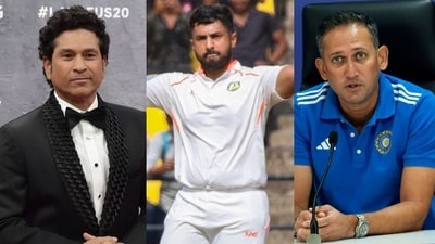 Sachin Tendulkar joined the Karun Nair bandwagon a day before Ajit Agarkar names India's Champions Trophy squad. Sachin Tendulkar joined the Karun Nair bandwagon a day before Ajit Agarkar names India's Champions Trophy squad.