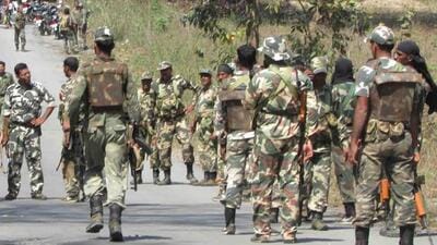 A suspected Maoist camp was also destroyed (HT/ Representative photo)