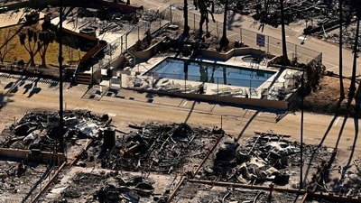 Media reports have said that wildfires impacted California’s wealthiest neighbourhoods, including homes owned by Hollywood stars around Santa Monica and Malibu, affecting areas with a median home value over $2 million. (Photo for representational purposes only) (Agustin Paullier/AFP) Media reports have said that wildfires impacted California’s wealthiest neighbourhoods, including homes owned by Hollywood stars around Santa Monica and Malibu, affecting areas with a median home value over $2 million. (Photo for representational purposes only) (Agustin Paullier/AFP)