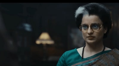 Emergency movie review: Kangana Ranaut plays former PM Indira Gandhi in this political thriller. Emergency movie review: Kangana Ranaut plays former PM Indira Gandhi in this political thriller.