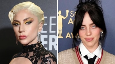 Los Angeles FireAid concert features top artists to aid wildfire victims including names like Lady Gaga, Billie Eilish, Green Day, Katy Perry and more.
(Photos by Vianney Le Caer/Jordan Strauss/Invision/AP) (Invision) Los Angeles FireAid concert features top artists to aid wildfire victims including names like Lady Gaga, Billie Eilish, Green Day, Katy Perry and more.
(Photos by Vianney Le Caer/Jordan Strauss/Invision/AP) (Invision)