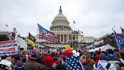 Supporters of President Donald Trump rally at the U.S. Capitol on Jan. 6, 2021, in Washington. (AP Photo/Jose Luis Magana) (AP) Supporters of President Donald Trump rally at the U.S. Capitol on Jan. 6, 2021, in Washington. (AP Photo/Jose Luis Magana) (AP)
