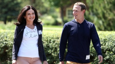 Throwback picture of Meta CEO Mark Zuckerberg with Facebook's former COO Sheryl Sandberg. (File Photo) Throwback picture of Meta CEO Mark Zuckerberg with Facebook's former COO Sheryl Sandberg. (File Photo)