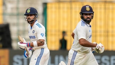 Virat Kohli and Rohit Sharma endured a poor run in the Border-Gavaskar Trophy (PTI) Virat Kohli and Rohit Sharma endured a poor run in the Border-Gavaskar Trophy (PTI)
