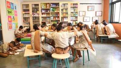 The room fosters innovative teaching methods, activity-based learning, and a curated collection of educational resources to provide students with a comprehensive and enjoyable learning experience. (HT PHOTO)