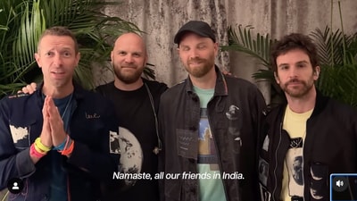 Coldplay has made sure to make January 26 special for all Indians. Coldplay has made sure to make January 26 special for all Indians.