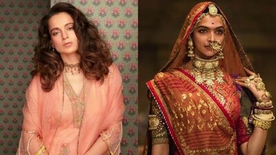 Kangana Ranaut feels Deepika Padukone's role in Padmaavat was irrelevant.