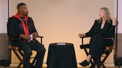Jamie Foxx and Cameron Diaz also joked about on-set rumours and their enduring friendship since filming Any Given Sunday in 1999, showcasing their camaraderie. (Complex) Jamie Foxx and Cameron Diaz also joked about on-set rumours and their enduring friendship since filming Any Given Sunday in 1999, showcasing their camaraderie. (Complex)