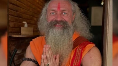 ‘Muscular Baba’, the most recent viral sensation from the Mahakumbh, hails from Russia and currently lives in Nepal. The seven-foot tall Atma Prem Giri Maharaj, became popular for his physique. (Kevin Bubriski/ Instagram) ‘Muscular Baba’, the most recent viral sensation from the Mahakumbh, hails from Russia and currently lives in Nepal. The seven-foot tall Atma Prem Giri Maharaj, became popular for his physique. (Kevin Bubriski/ Instagram)