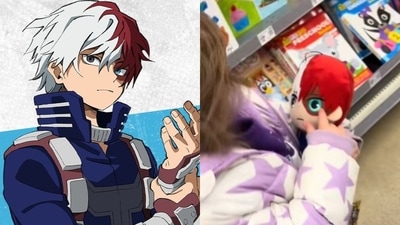 Last week, a TikTok video featuring a young anime lover with a similar "birthmark" as My Hero Academia's Shoto Todoroki went viral. (X) Last week, a TikTok video featuring a young anime lover with a similar "birthmark" as My Hero Academia's Shoto Todoroki went viral. (X)