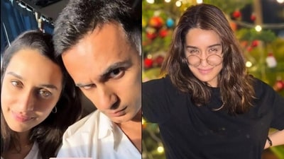 Shraddha Kapoor shares cute picture with rumoured boyfriend Rahul Mody. Shraddha Kapoor shares cute picture with rumoured boyfriend Rahul Mody.