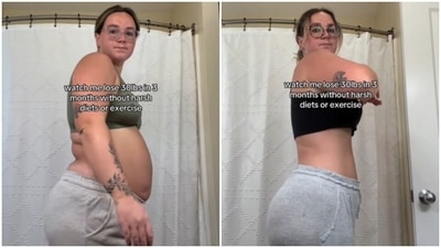 This influencer shared that she lost 14 kgs in 3 months without any harsh diets or exercise. This influencer shared that she lost 14 kgs in 3 months without any harsh diets or exercise.